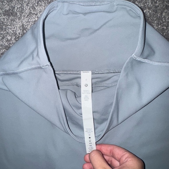 Lululemon Athletica Light Gray Yoga Pants - Picture 5 of 5